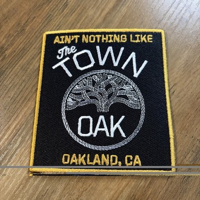 Golden State Oakland Basketball THE TOWN Bay Area Embroidered Patch Iron On 4''