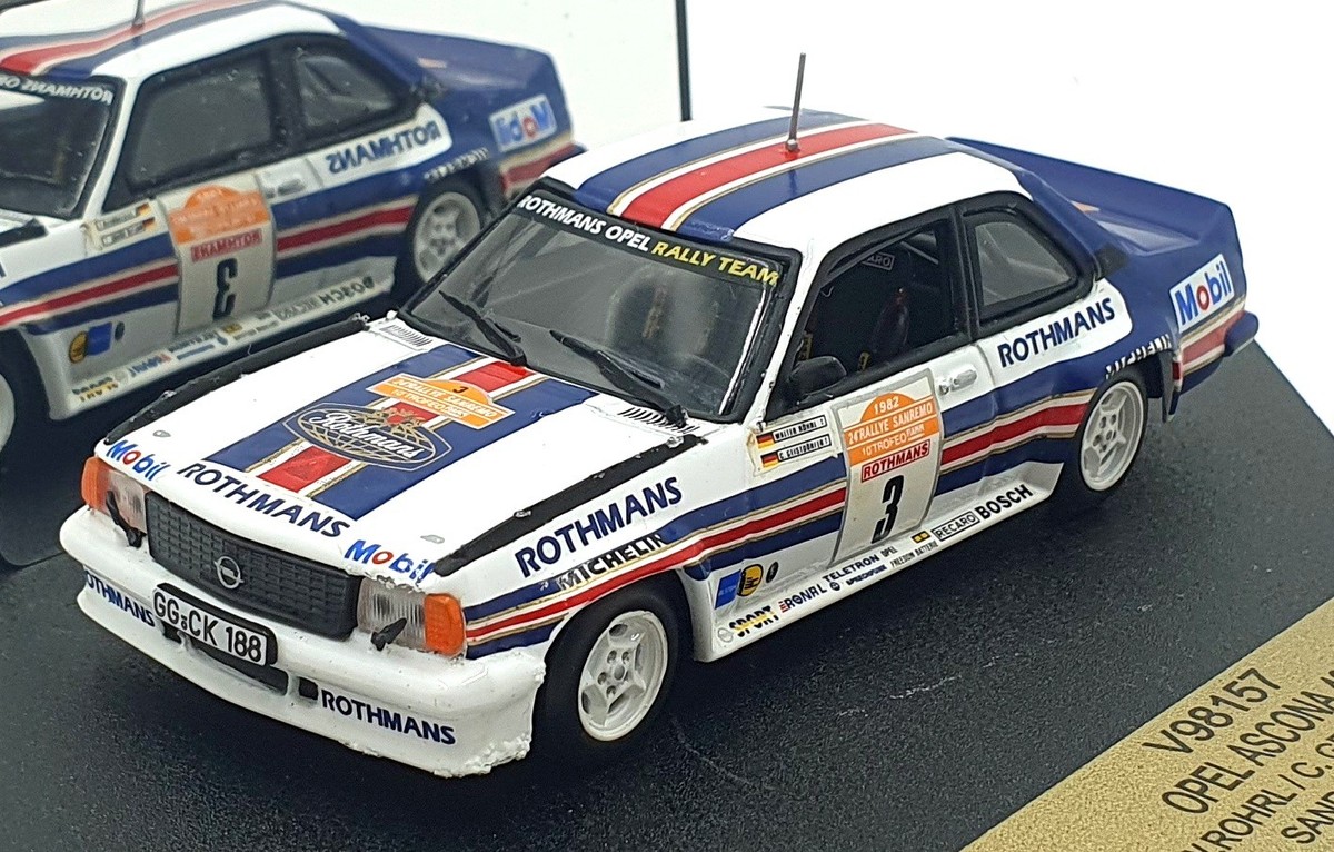 Vitesse 1/43 Scale V98157 - Opel Ascona 400 #3 Sanremo Rally 1982