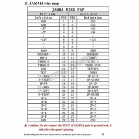 Arcade 750 in 1 Jamma Multi Game PCB Cocktail Arcade Game PCB CGA VGA Horizontal