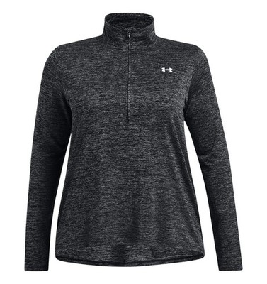 Under Armour Tech 1/2 Zip - Twist&-Pnk - black /Gr: 3X
