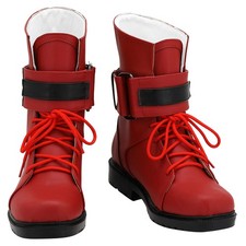Tifa Lockhart Cosplay PU Shoes Boots Halloween Carnival Party Costumes Accessory