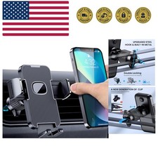 Car Vent Phone Mount for Car Military-Grade Hook Clip Phone Stand for Car ...