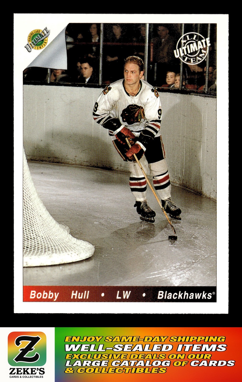 1991-92 Ultimate Original 6 #82 Bobby Hull