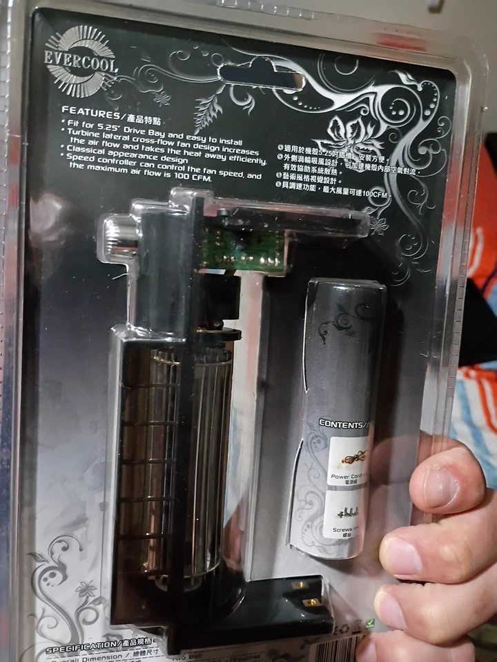 Cross Flow System Cooler Model # PCAC2 NEW IN PKG. EVERCOOL - Image 2 of 4