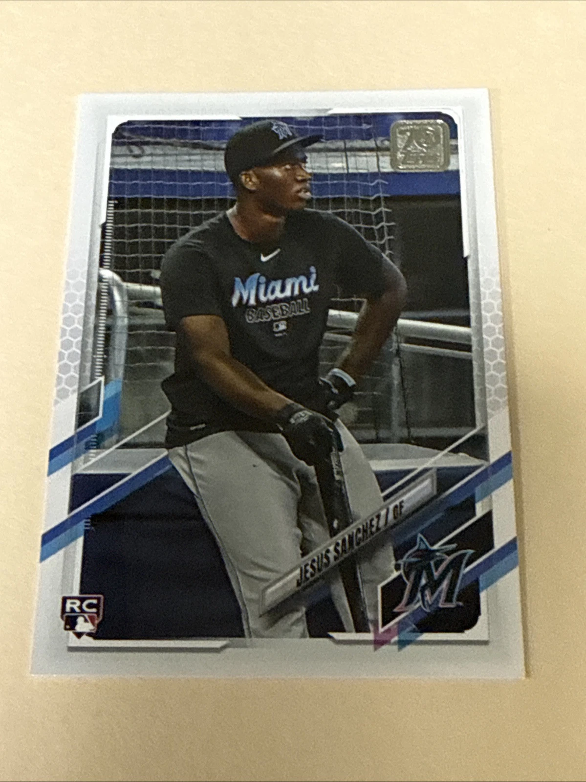 2021 Topps Series 1 SP Variation (Code #230) #269 Jesus Sanchez Miami Marlins