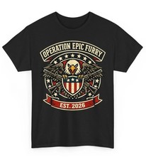 Operation Epic Fury T-Shirt, American Flag Eagle Patriotic Shirt -fun