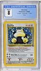 1999 Pokemon SNORLAX #11/64 Jungle Unlimited Galaxy Star Holo Rare English CGC 8