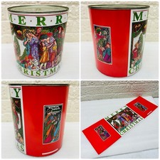 VTG‼ NEW‼ Custom Old-Fashioned MERRY CHRISTMAS Gift Craft #10 Can Food Label