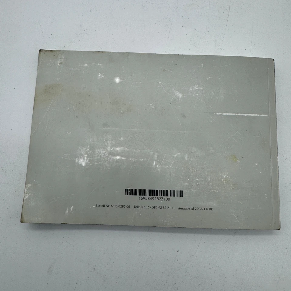 LIBRETTO USO E MANUTENZIONE MERCEDES CLASSE A TEDESCO ORIGINALE - Immagine 2 di 4