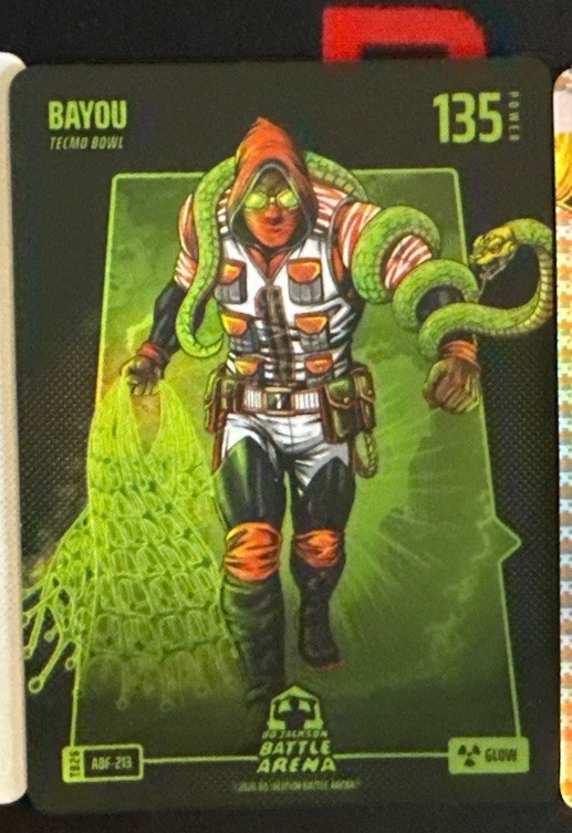 Bo Jackson Battle Arena Bayou Glow Alpha Battle Foil Ja'Marr Chase