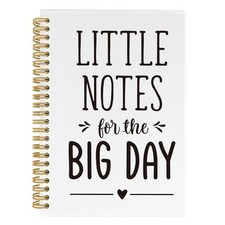 Wedding Spiral Notebook, Wedding Journal, Engagement Bride Gifts, Wedding Pla...