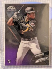 2021 Topps Chrome Black #79 PIT Ke'Bryan Hayes RC Purple Refractor /150