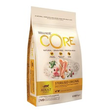 Wellness CORE Sterilised Original 4 kg Chicken & Turkey Dry Cat Food for Cats. 6.99 per kilo
