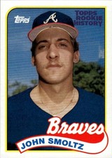 2018 Topps Archives #382 John Smoltz Topps Rookie History