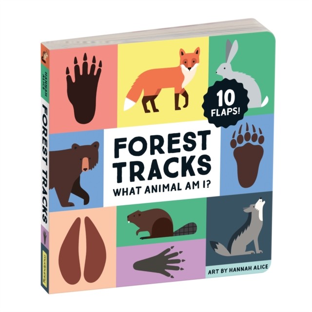Forest Tracks: What Animal Am I? Lift-the-Flap Board Book - Image 4