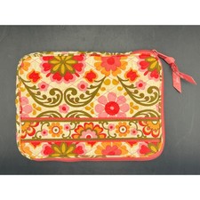 Vera Bradley 9x7 Tablet Sleeve For IPad, Kindle, Nook-Pink  Orange Floral