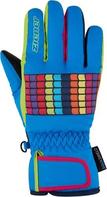 Ziener Kinder LAMIL-Z Ski-Handschuhe/Wintersport/Persian Blue, 5