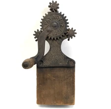 Antique Cast Iron  3-Hook / 3-Strand Rope Maker, Pat Nov. 12 1901