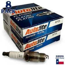 8 Pack Autolite AP25 Platinum Spark Plugs