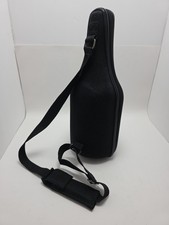 Caddy O Wine Bottle Carrier Tote Black Shoulder Strap, Wine Chiller Made In USA