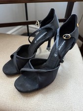 Dance Naturals Certosa Art. 406 Latin Dance Shoes, Black, 3" Heels, Size 38.5