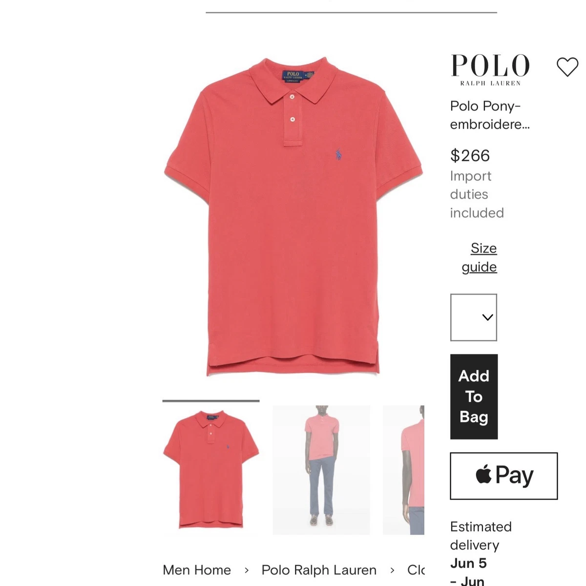Polo Ralph Lauren Size 2XL Polos for Men for sale - eBay