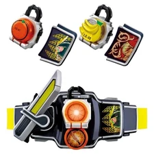SUPER BEST Henshin Belt DX Sengoku Driver Kamen Rider Gaim & Baron Set SealedNew