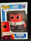 Funko Pop Anger #136 Disney Pixar Inside Out Collectible Figure Vaulted