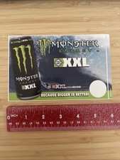 Monster Energy XXL Original OG Vintage Surfing Sticker/ Decal