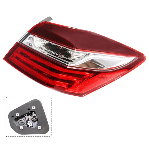 Conjunto de luces traseras para Honda Accord 2016-2017 sedán pasajero exterior lado derecho - Imagen 9 de 10