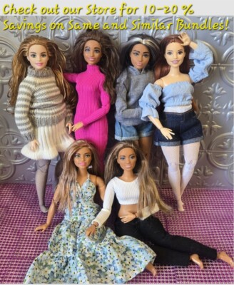 Curvy Barbi Clothes for Made to Move Hybrids Doll~ NO DOLL