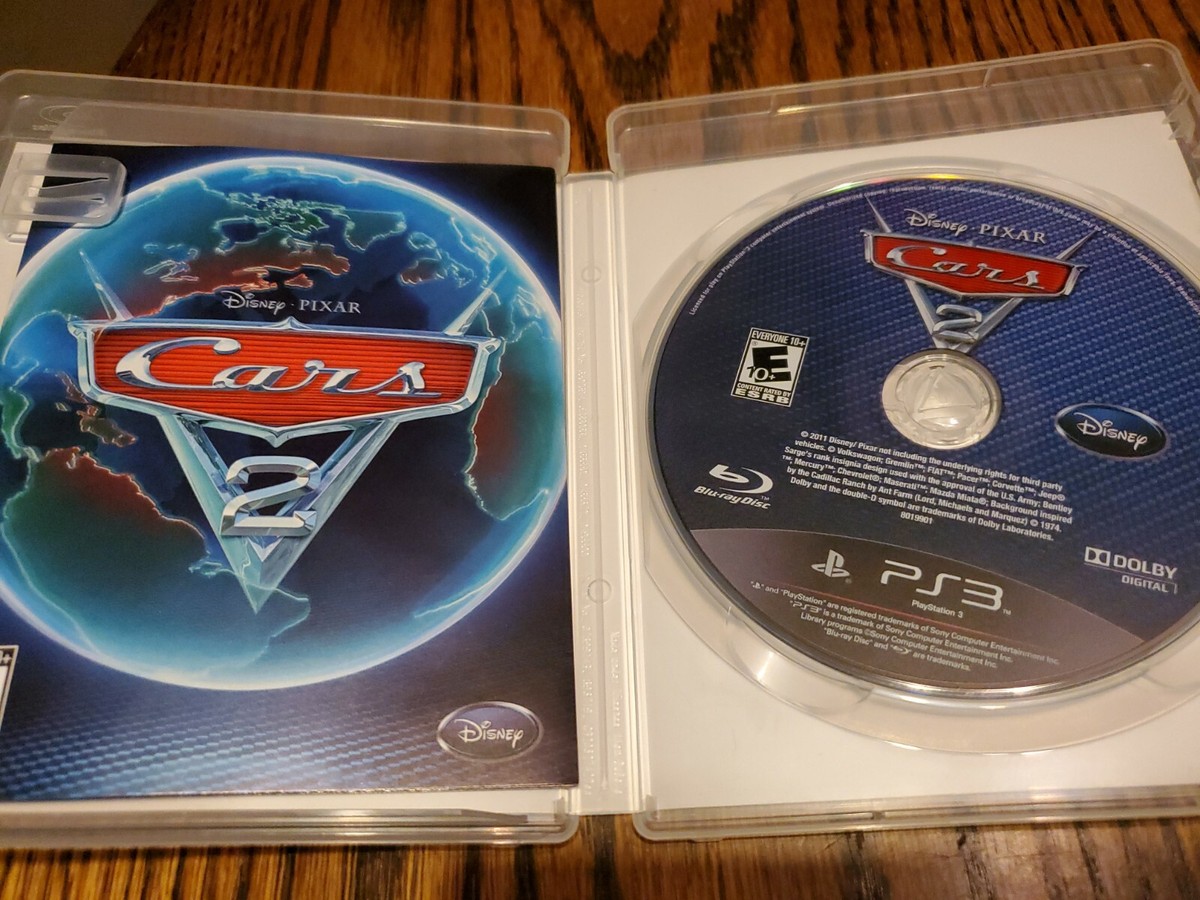 TESTED & WORKING CARS 2 PLAYSTATION 3 PS3 complete TESTED & WORKING CARS 2 PLAYSTATION 3 PS3 complete