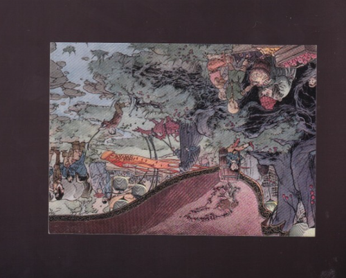 Charles Vess 1995 FPG Metallic Storm Card M4 The Fairy Market D