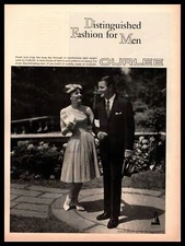 1962 Curlee Clothes St Louis MO "Distinguished Fashion For Men" Vintage Print Ad