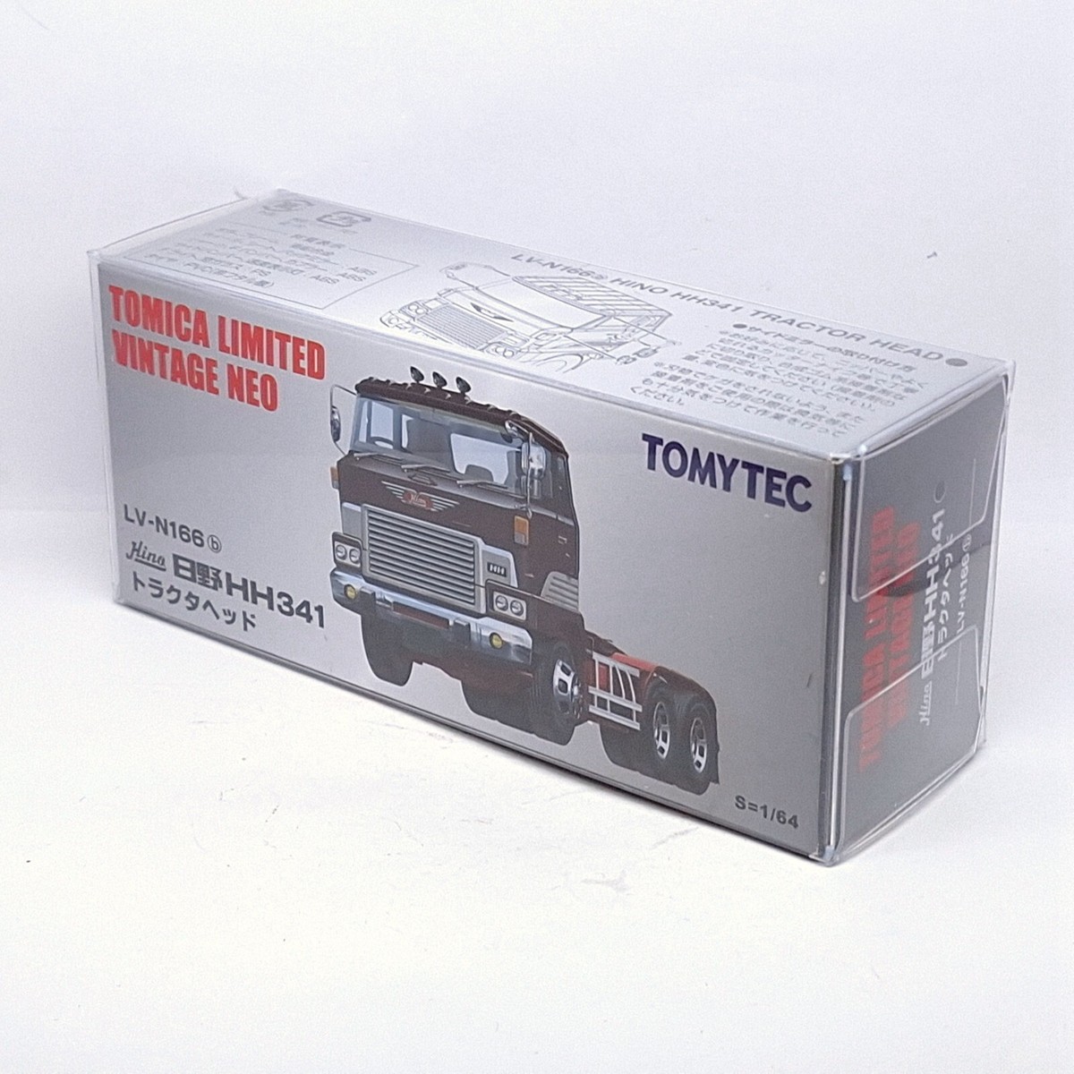 TOMICA Limited Vintage NEO LV-N166b HINO HH341 TRACTOR HEAD