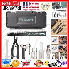 Comprehensive Bicycle Repair Tool Kit: 7 Essential Tools With Storage Case