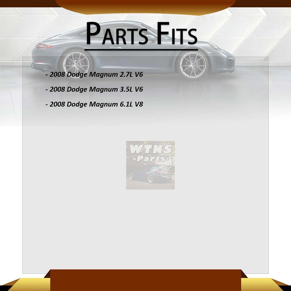 4x Kit de eslabones de barra estabilizadora delantera trasera para Dodge Magnum 5,7 L 2008 Foto 3 de 4