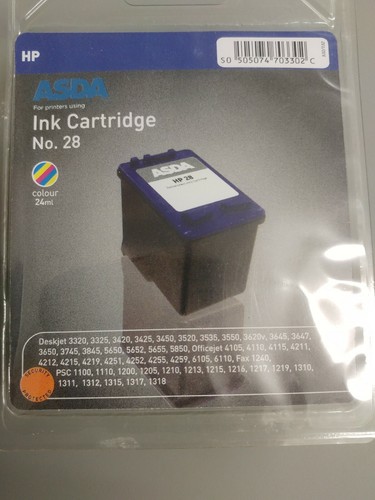 Ink cartridge ASDA Hp No28 | eBay