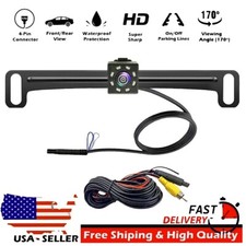 Backup Camera Rear Front View License Plate Night Vision for KENWOOD Radio