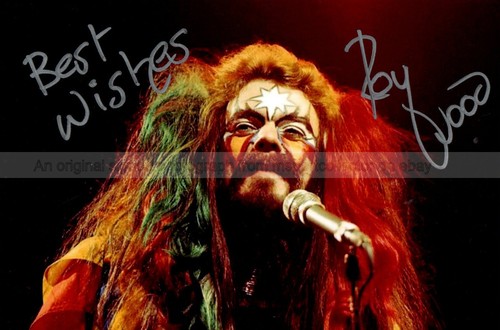 Roy Wood Sänger & Musiker Glam Rock signiert 7,5 x 5 Foto 2 *mit Echtheitszertifikat*