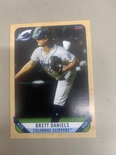 Brett Daniels Card 2023 Columbus Clippers Team Card