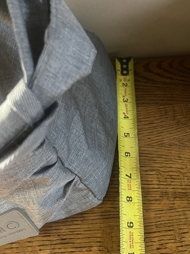 YUMC gray ruched yoga bag, mat strap, mat not included, 19"L, 8" depth - Picture 4 of 17