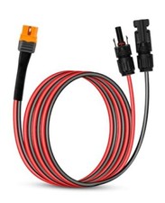 Upgraded 12AWG 25FT Solar to XT60i Charging Cable, Solar Panel Charge