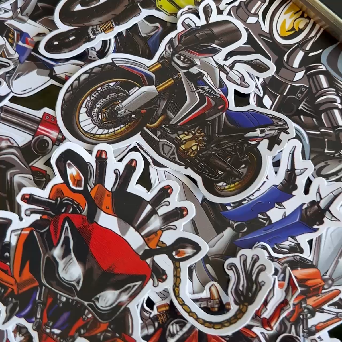 Kawasaki ZX-6R Ninja 2019-2023 Stickers - Set of 3 KissCut Kawasaki ZX-6R Ninja 2019-2023 Stickers - Set of 3 KissCut