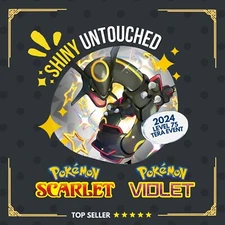 Rayquaza Shiny Untouched IV 2024 December Event Untouched Pokémon Scarlet Violet