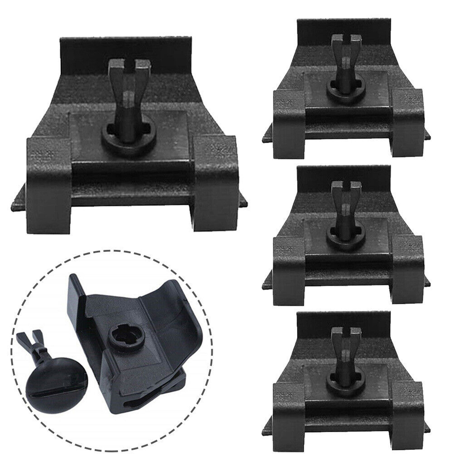 5 Clips & 5 Pins Fender Liner & Bumper Cover Retainer Kit For Toyota ...