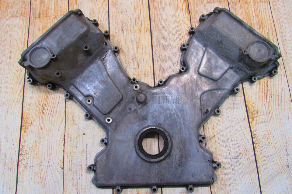  Cubierta de cadena de distribución del motor XJR JAGUAR XKR VANDEN PLAS 2000 2001 2002 2003 Foto 3 de 4