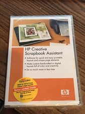 HP - Creative Scrapbook Assistant - Software New Sealed Genuine HP