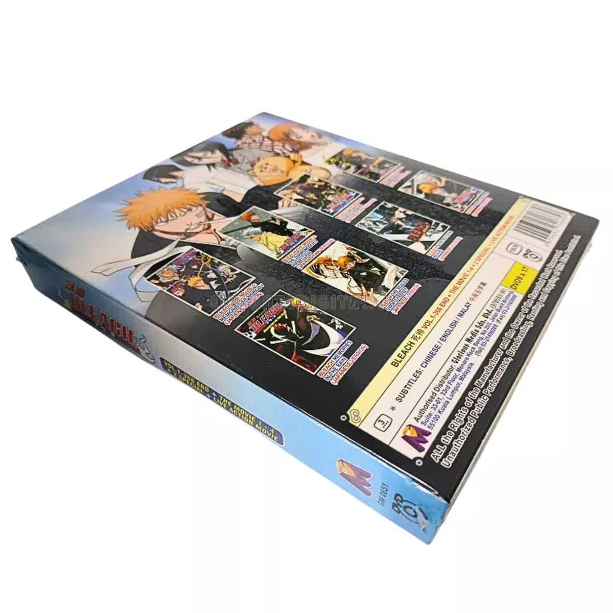 DVD Anime BLEACH Tv Series Complete Set Vol.1-366 End Eng Sub + The Movie  DVD