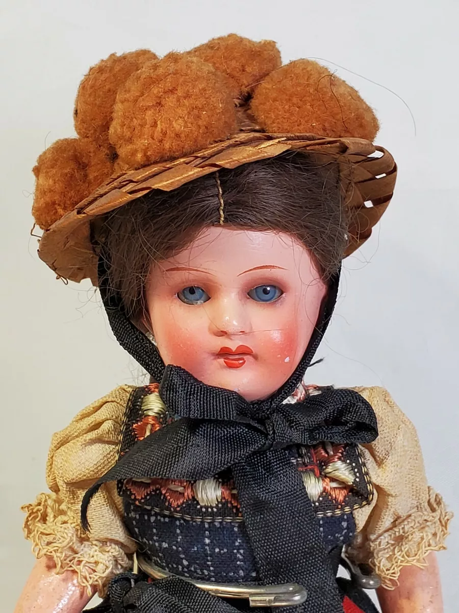 Antique 14” Armand Marseille #390 German Bisque Doll Ball Jointed Sleep  Eyes - Ellis Antiques